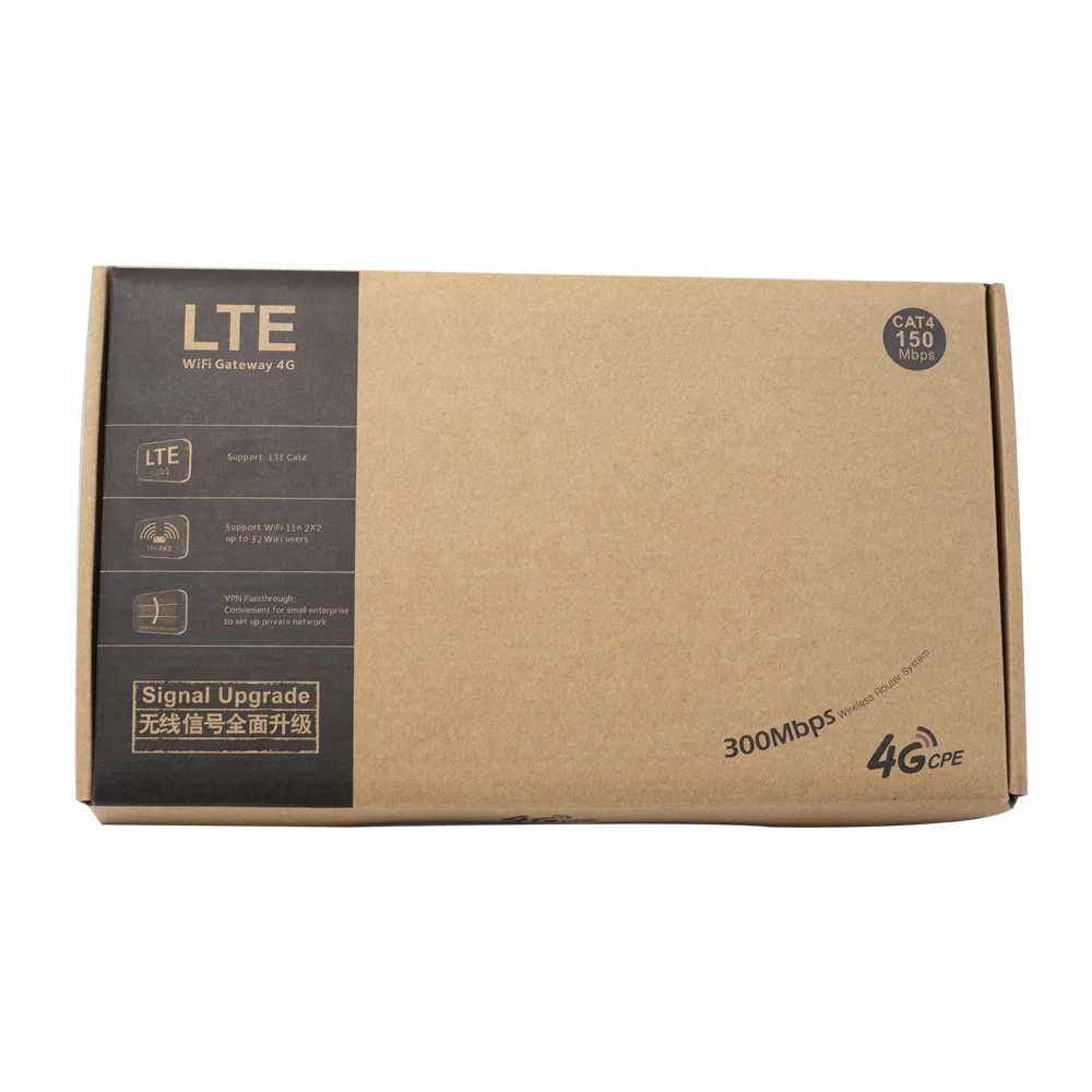 LM321 CPE 4G Modem Wireless WiFi With External Antenna 300Mbps 4G LTE Wifi Router With Sim Card