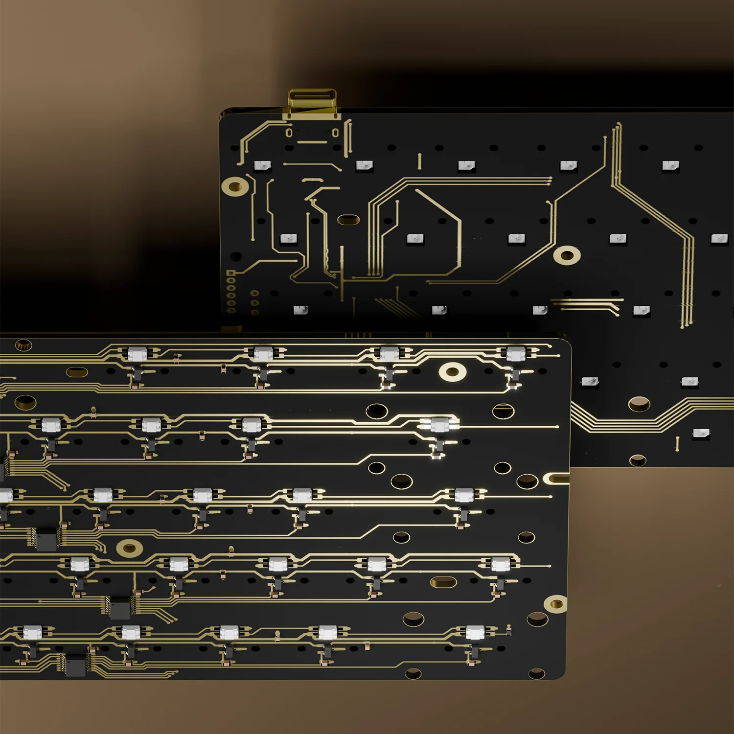GATERON GT60 PRO PCB Magnetic Jade Series Keyboard PCB