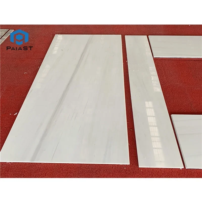 Factory Price Star White Wall Design Marble Wall Tile Big Size TV Area for Villa