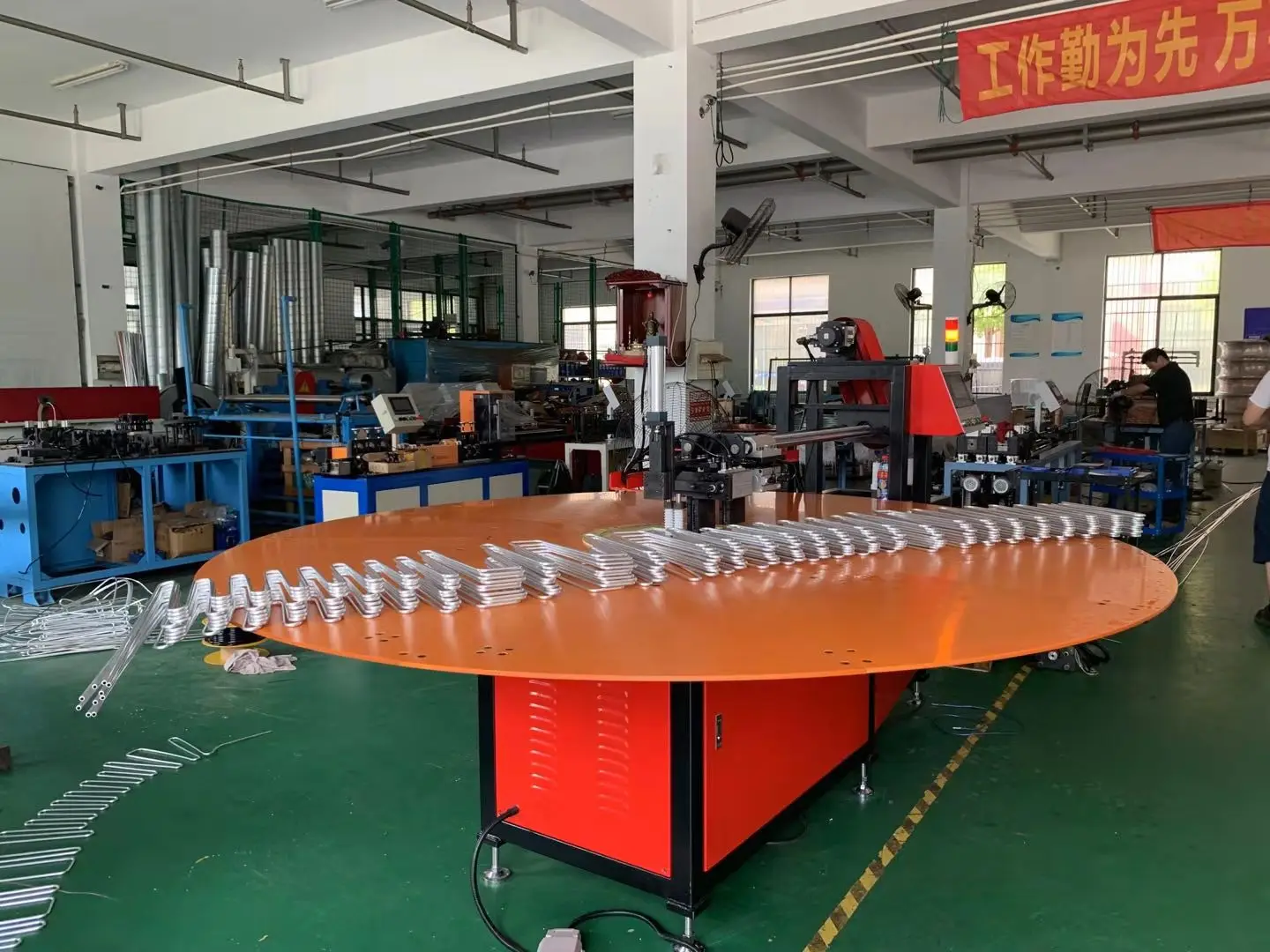 Fin Evaporator Automatic Serpentine Bending Machine For Pipe And Tube
