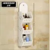 Small 3-tier wall-mounted storage rack