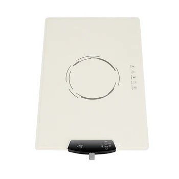Factory custom foldable thermostatic heating electric silicone food heating tray