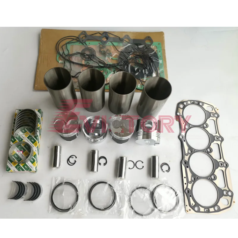 804d For Perkins Forklift 804d Rebuild Kit Piston Bearing Gasket Valve ...