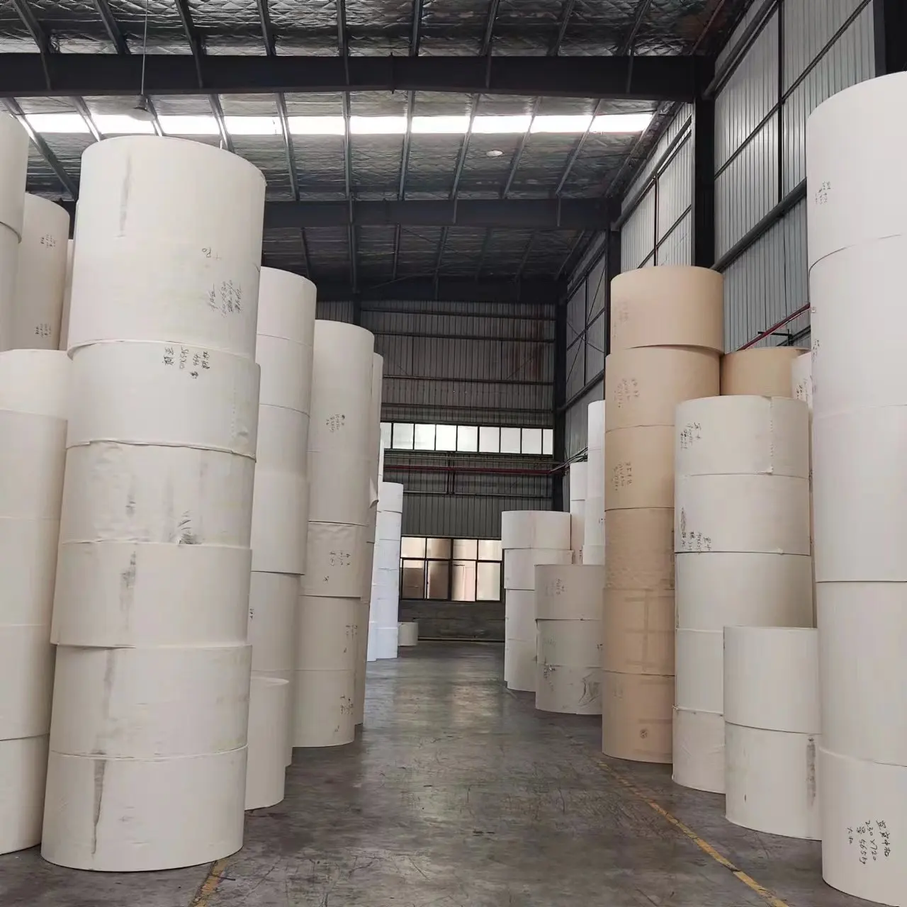 Affordable 300gsm Paper Roll For Coffee Cup Bottoms Made From Pure