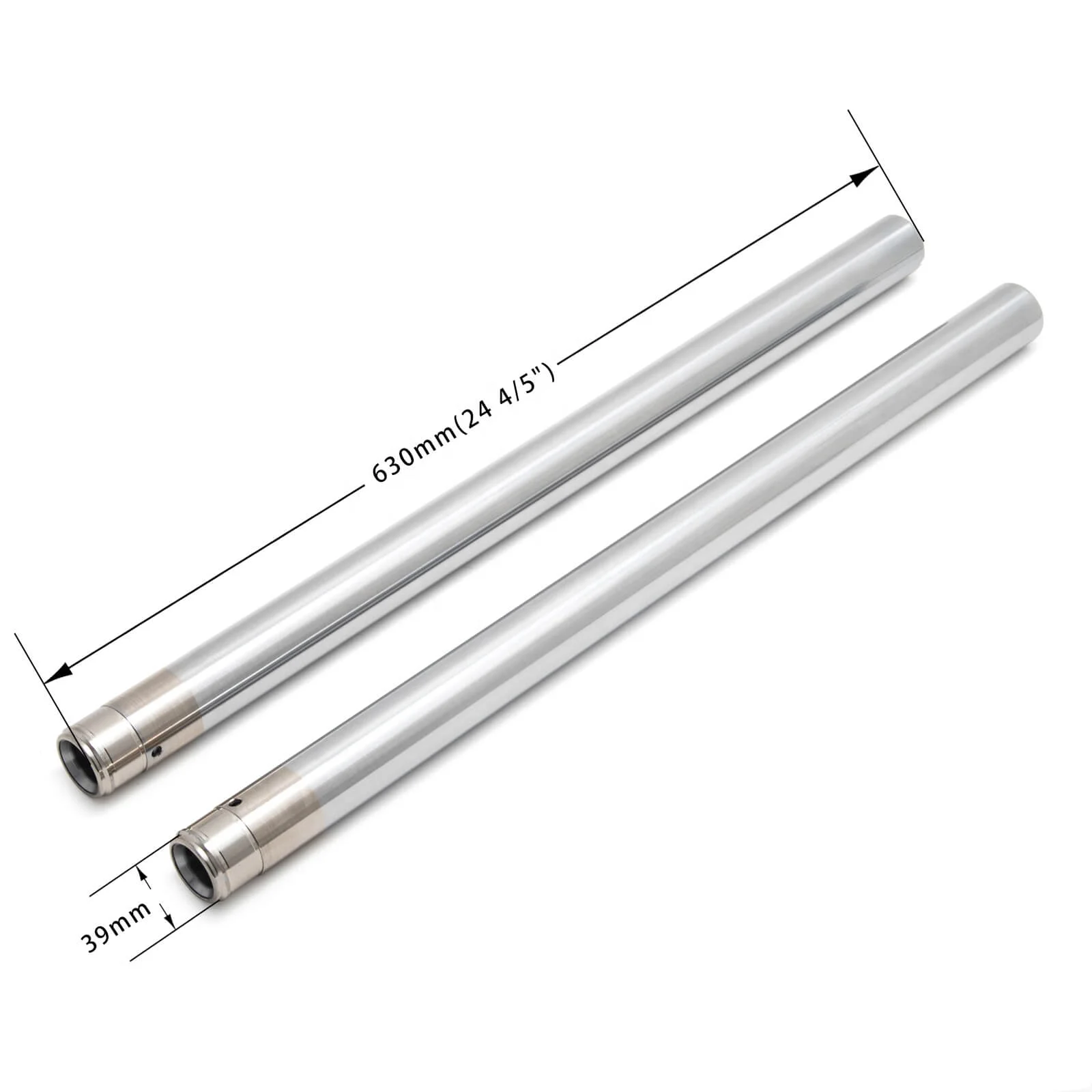 ハーレーダビッドソンスポーツスター XL883 XL1200用 39mm クローム