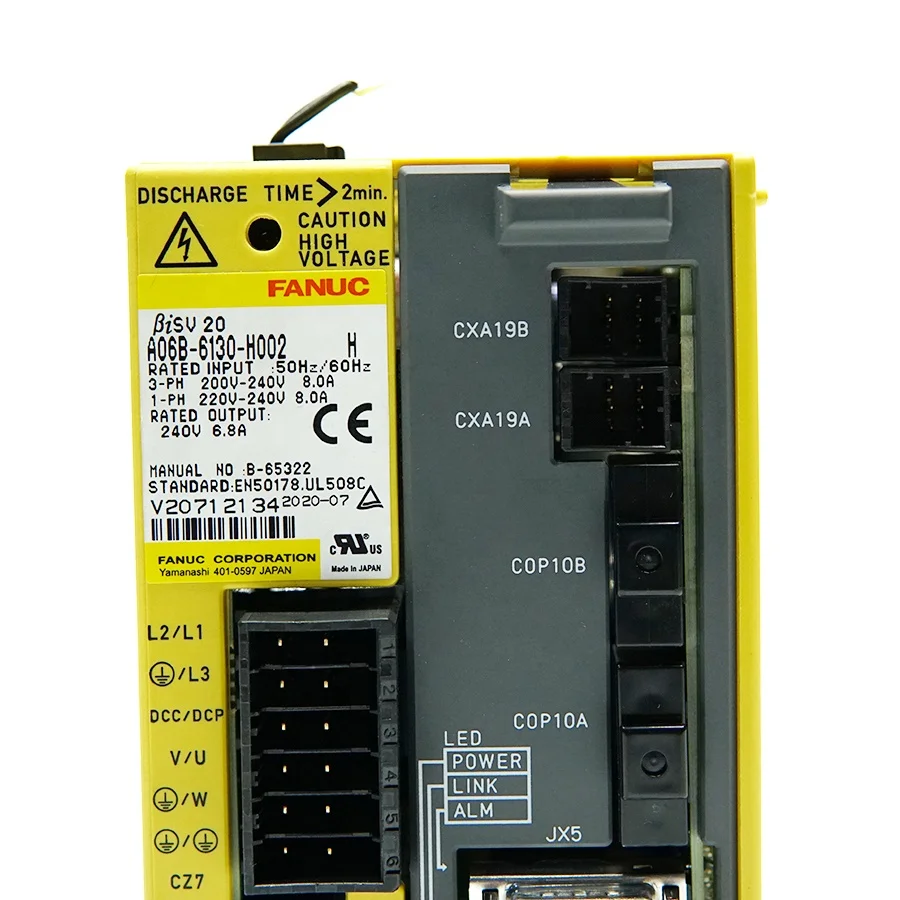 FANUC Amplifier A06B-6130-H002 - High Performance Module