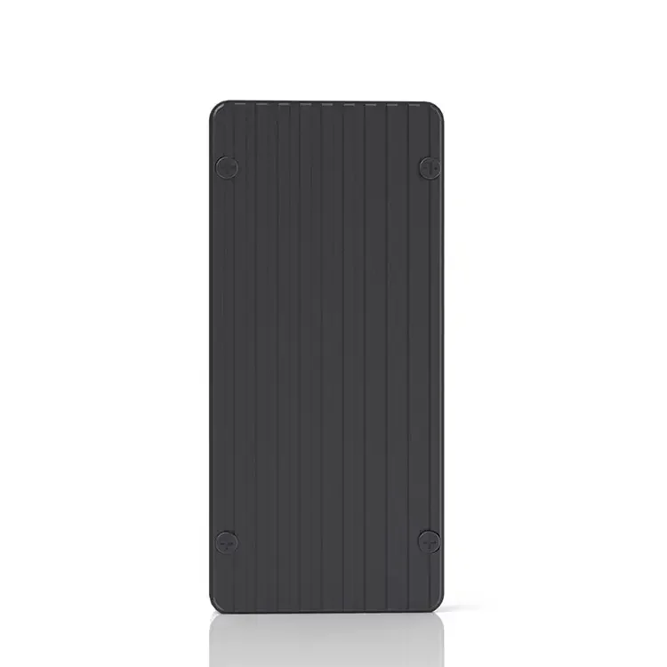 Wholesale USB 10G Dual Protocol NVMe/SATA HDD Enclosure with Fingerprint Encryption M.2 Solid State Drive Box for Office Use
