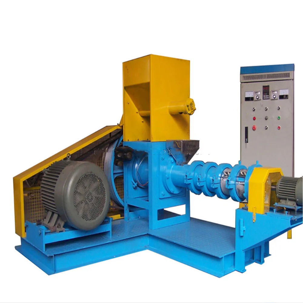 Tolcat Fish Food Manufacturing Machine Floating Fish Feed Mill Pellet Extruder Making Machine for Sale