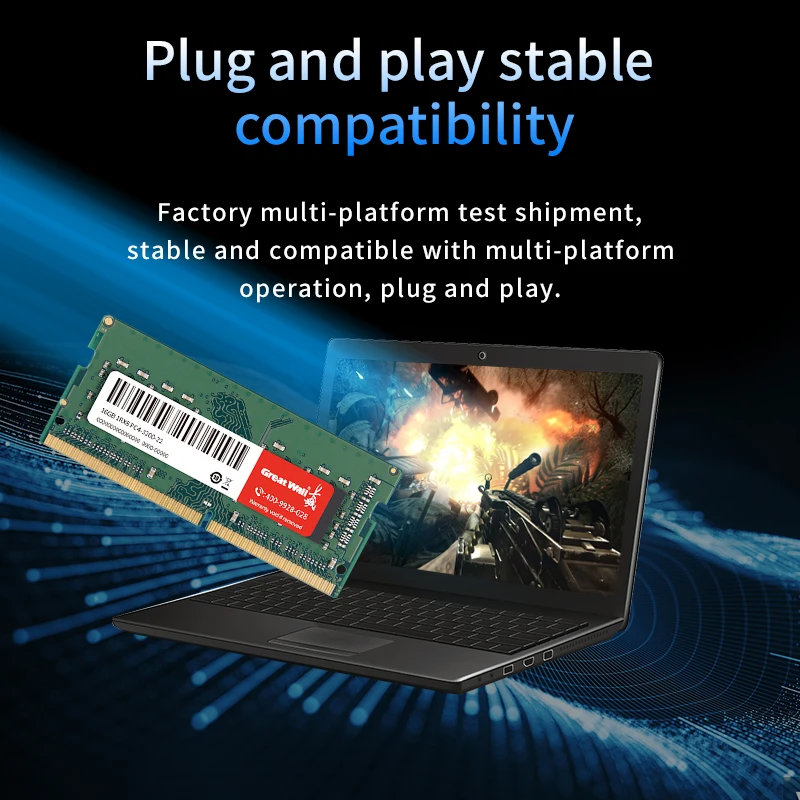 Great Wall Memoria Ram DDR4 - High Performance Laptop Memory
