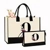 Black letter flower o