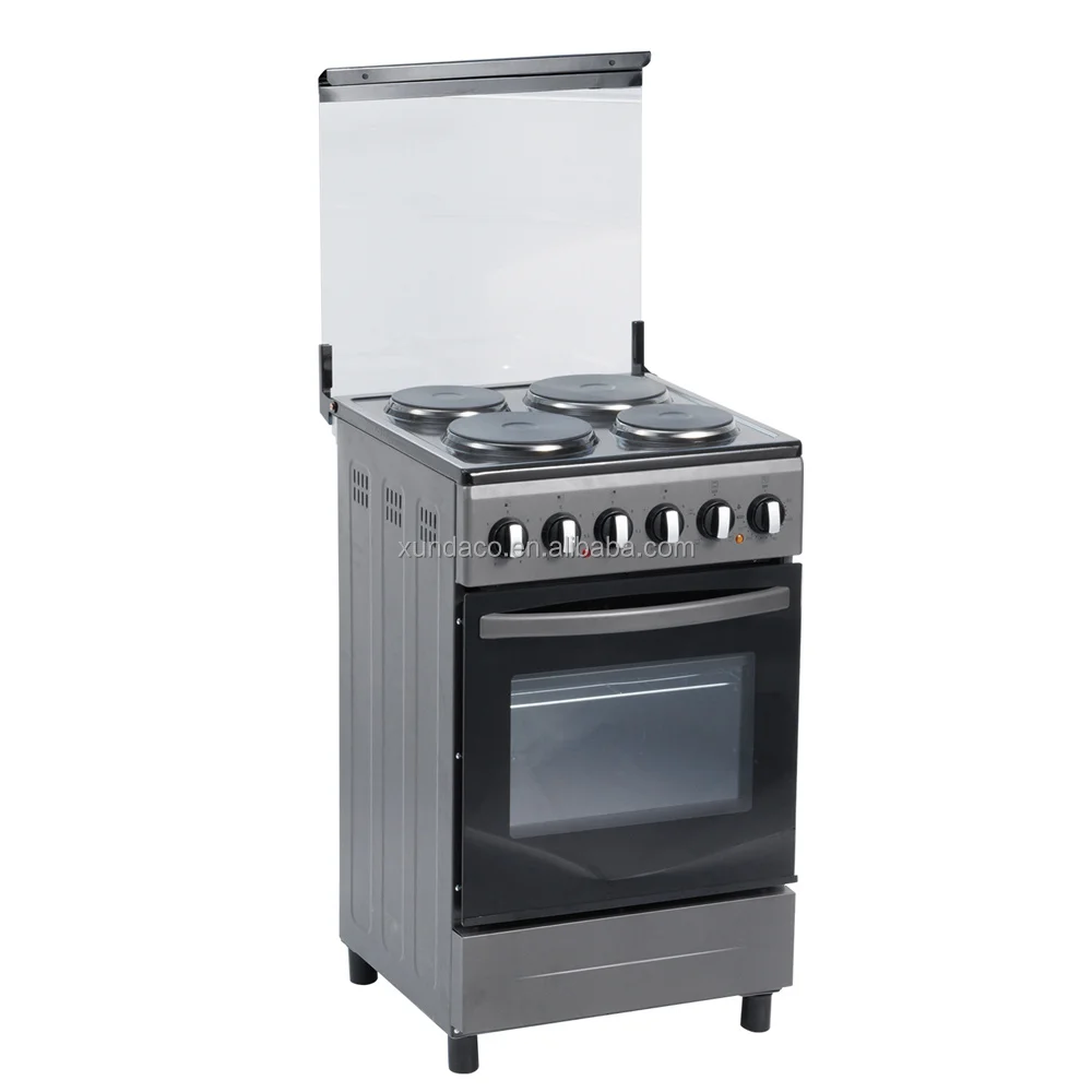 Xunda Free Standing Electric Cooking Range 4 Plate Electric Plate Cooker Kitchen Stove With Built-in Ovens
