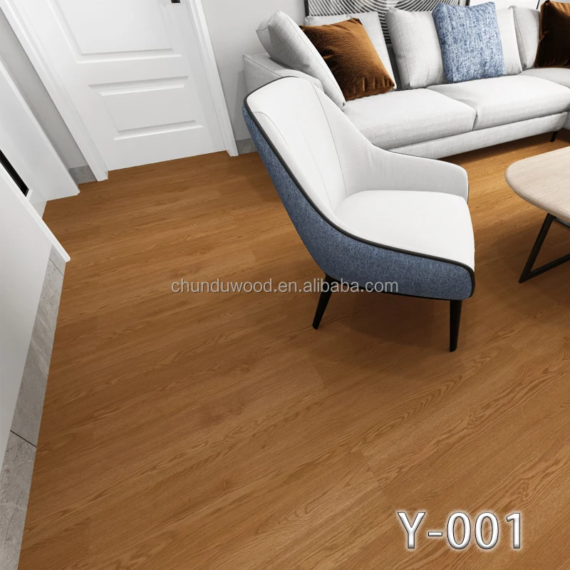 Environmental Luxury Vinyl Tiles Wood Design LVT Plastic Vinyl Flooring Planks