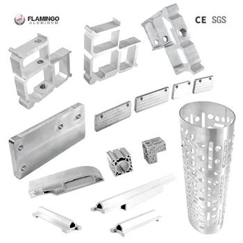 Cnc Customized Parts Cnc Milling Parts Aluminum Extrusion Profile Industrial Aluminum Profile Custom Aluminum Profile