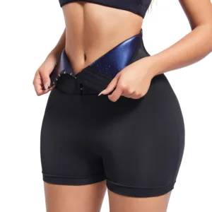 Sweat Sauna Pants Body Shaper Weight Loss Slimming Pants Waist Trainer Shapewear Tummy Hot Thermo Sweat Leggings Fitness Workout