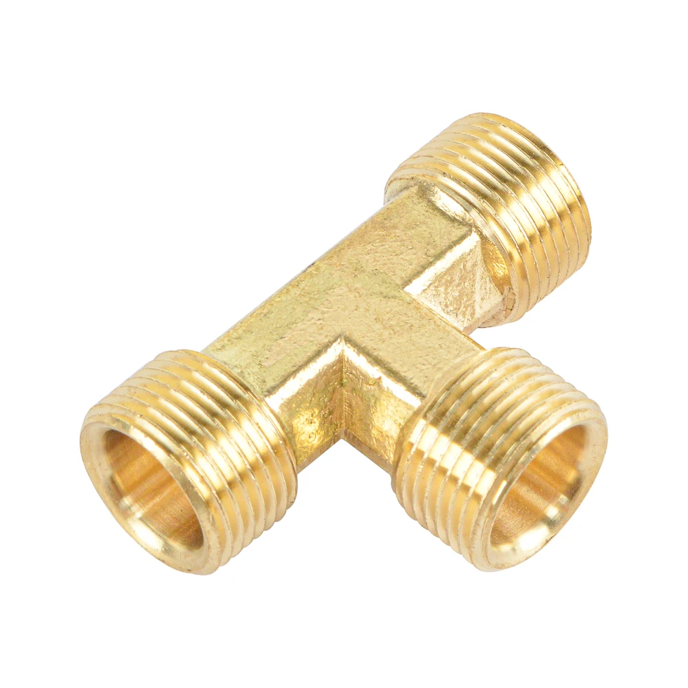UNF Thread Brass Flare 2 Way Male Run Tee Flare Pipe Fitting| Alibaba.com