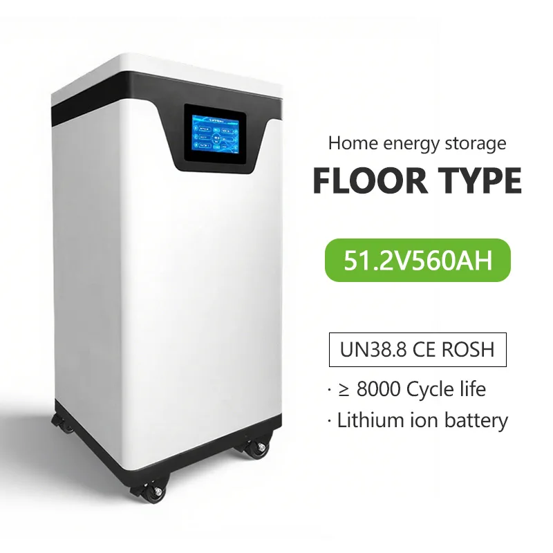 Lattia seisova 51,2 V 280 Ah 560 Ah 600 Ah aurinko LiFePO4 litiumioni akkupaketti 10 kWh 15 kWh 30 kWh kotitalouden energiavarastojärjestelmä
