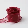 Wavy mesh burgundy