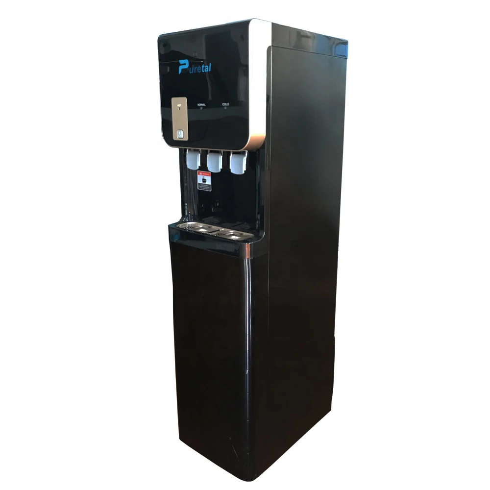 Factory Price Stand Direct Pipping Cold and Hot POU Reverse Osmosis or Uf Filter Water Purifier Dispenser with R134A Compressor
