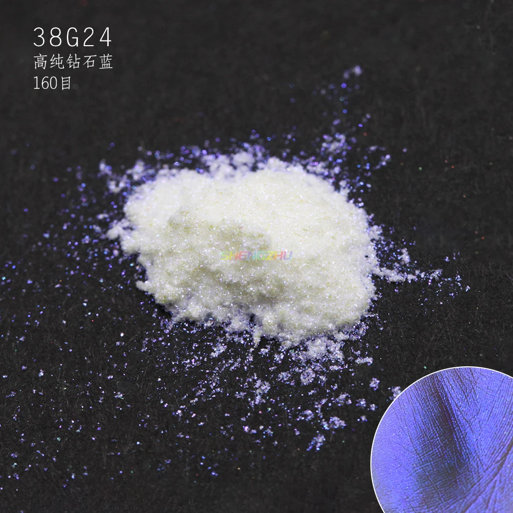Sheng Zhu Pearls Diamonds Pigment Interference Mica Powder for Eye Shadow Nail Polish Resin