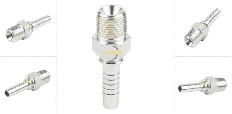 Manufacture good quality custom hydraulic connectors stainless steel fitting