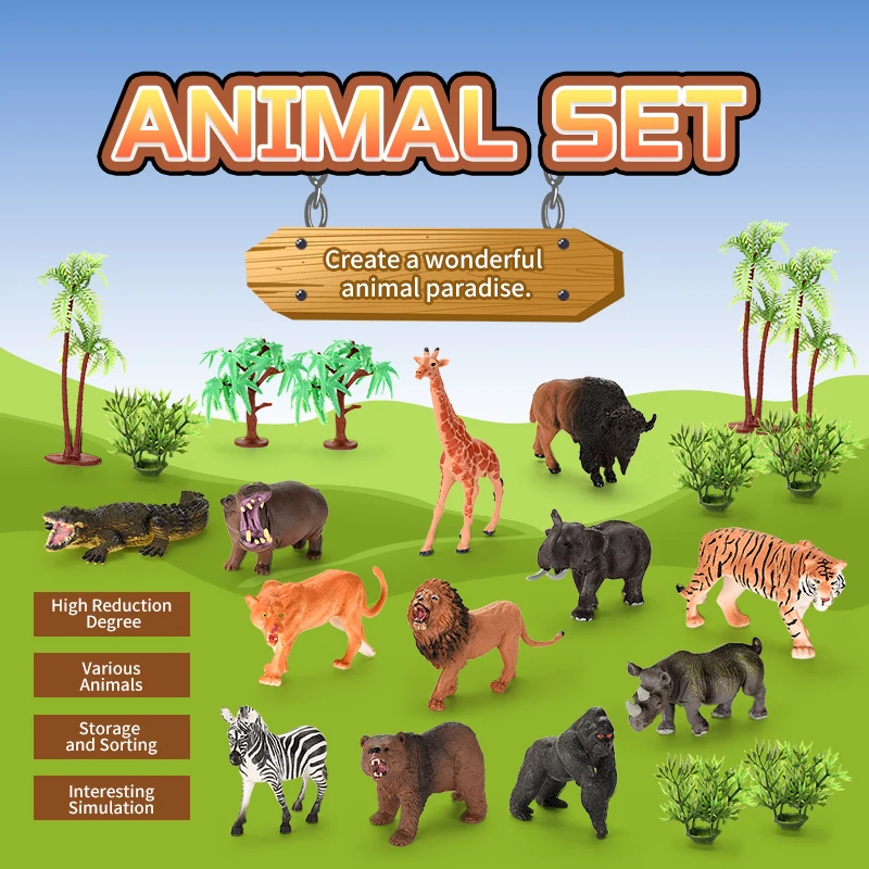 Hot Sale Plastic Various Animals Toys Realistic Colorful Complete Zoo Toy  Animal Set - Buy Toy Animal,Plastic Various Animals Toys,Zoo Toy Animal Set  Product on 