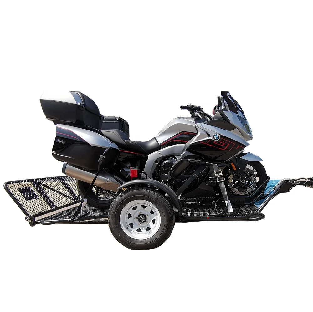 Tow Behind Electrical Small Motorcycle Trailer for Three Wheel Motorcycle