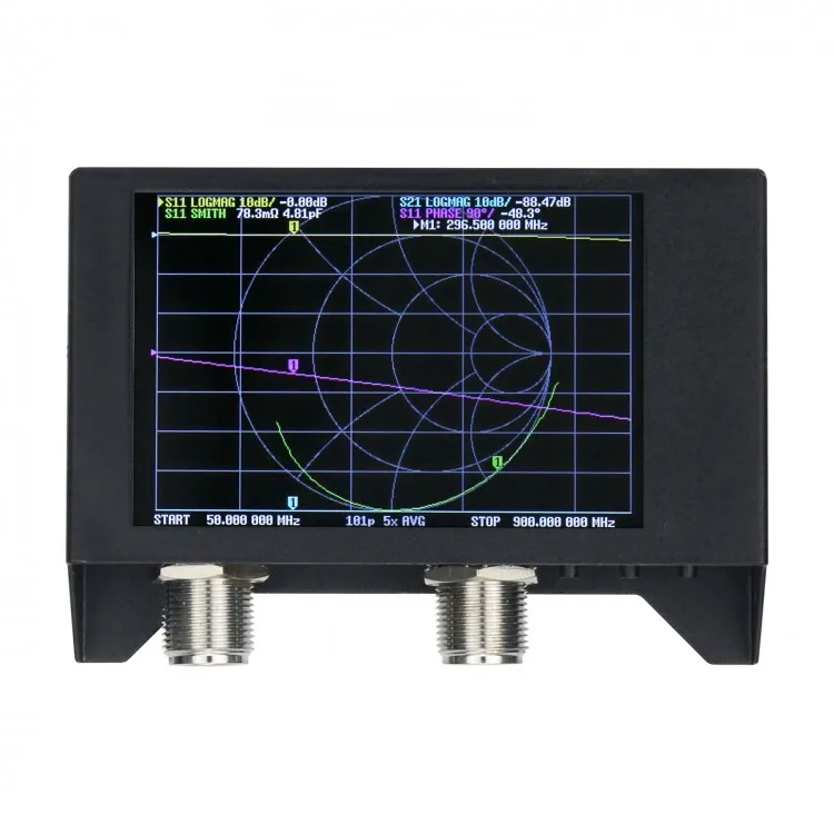 Analyseur De Réseau Vectoriel Portable LiteVNA-64 50KHz-6,3GHz Avec écran 4" - Neuf, Origine Chine