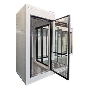 Customized commercial refrigerator freezer glass doors/chiller glass doors with heating pane glass Quality factory