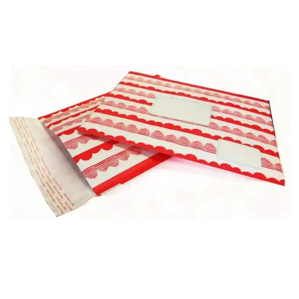 Recycled Kraft Shipping Courier Parcel Custom Printed Eco-Friendly Air Padded Mailing Bags Paper Bubble Envelope Mailers