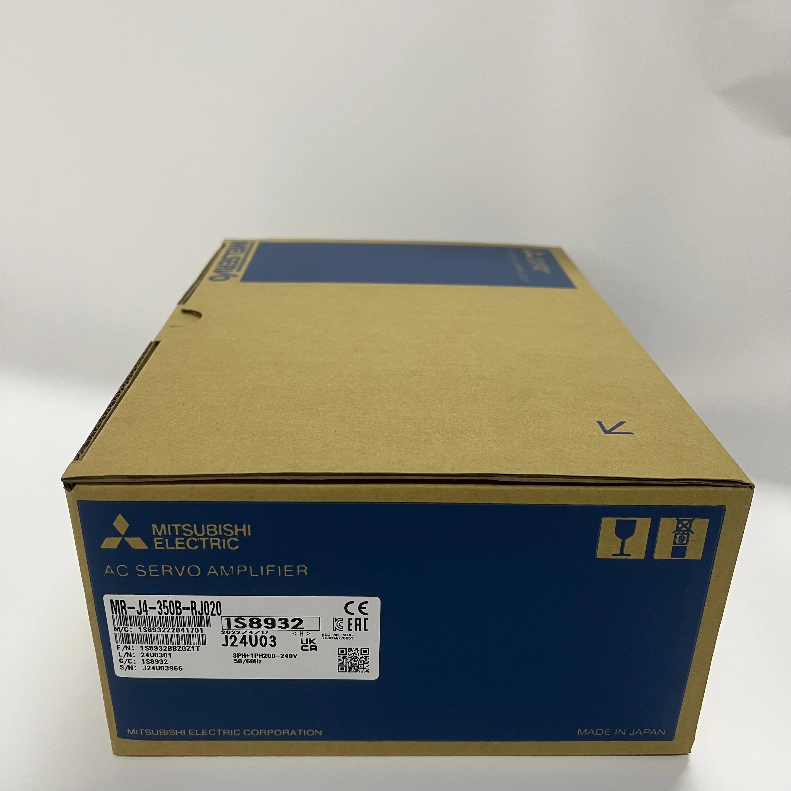 Mitsubishi AC Servo Amplifier MR-J4-350B-RJ020