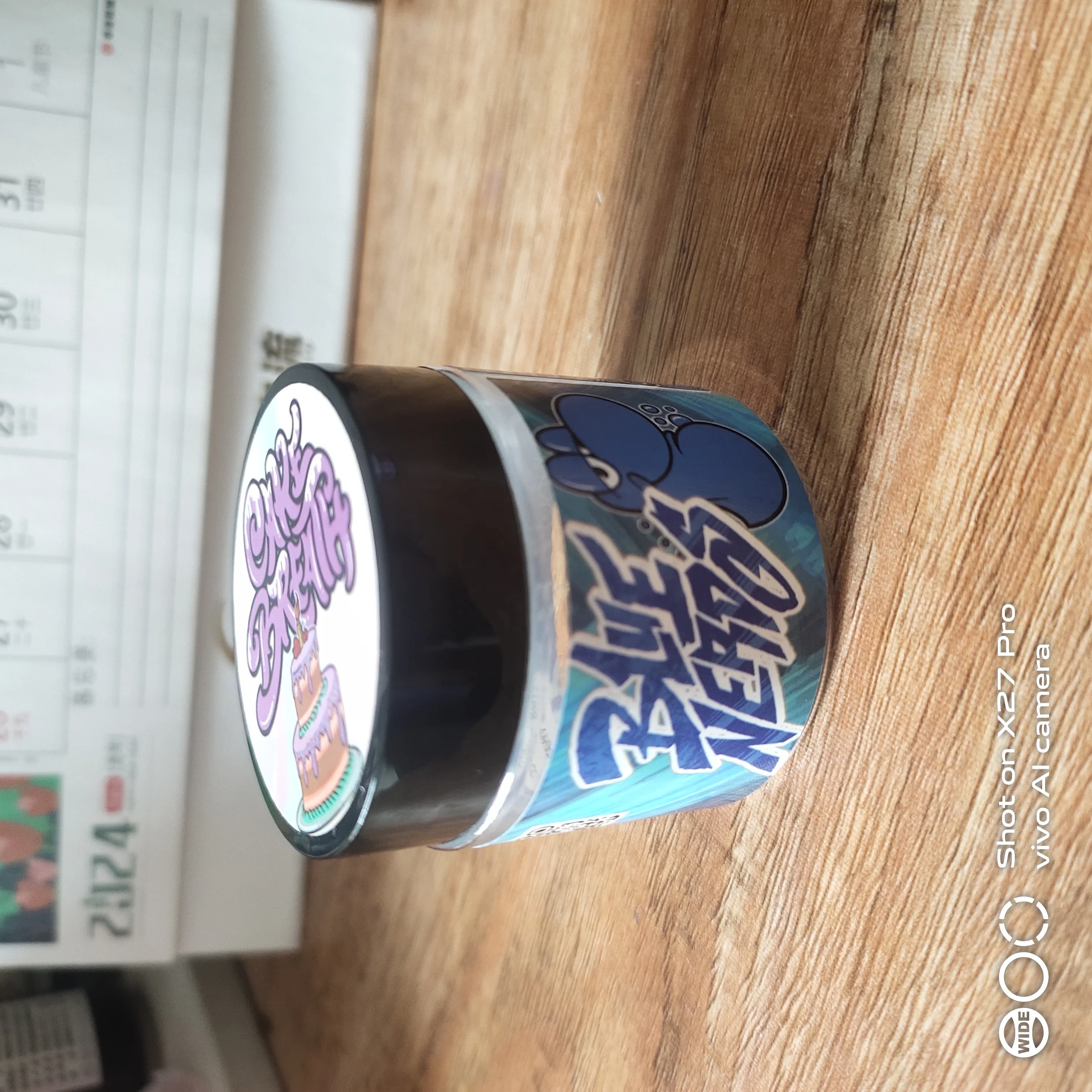 60ml 2oz Zkittlez Edible Pet Plastic clear Cali Stash Jars with Screw Lids-custom Dry Herb Flower Holographic Labels Stickers