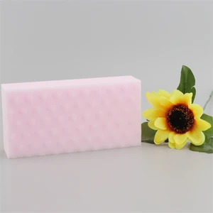 Factory Low Price Custom Cleaning Kitchen Sponge Hot Pressed Melamine Sponge Natural Home Cleaning Products