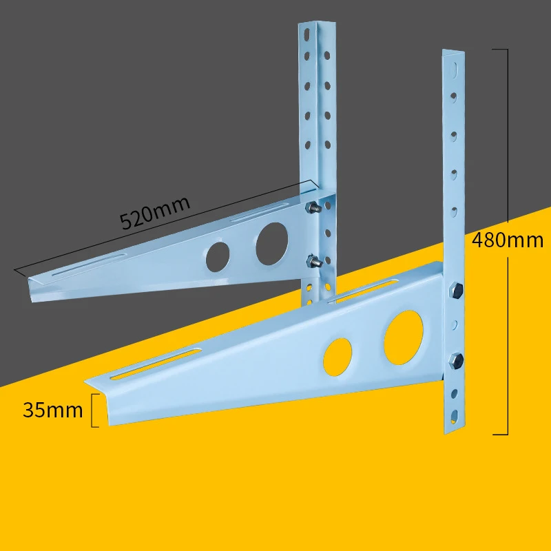 Universal AC Parts Wall Mounting Bracket Accessories Outdoor Unit Wall Mount for Air Conditioner AC Bracket details