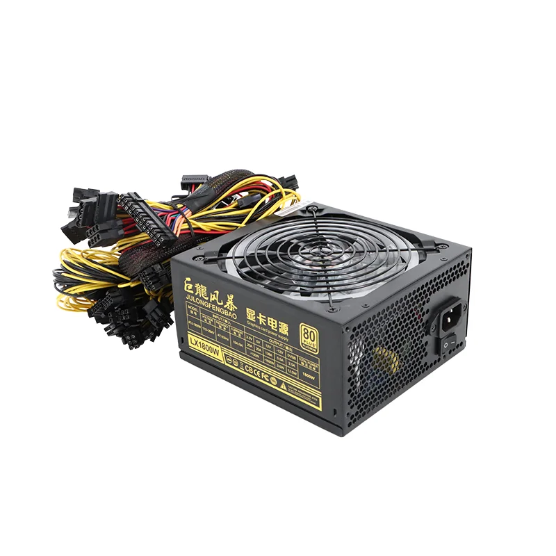 Бесшумный блок питания 110 В 1800 Вт RGB 2000 2200 многоканальный пит