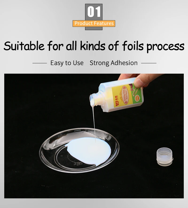 60ml/one Bottle Gilding Glue Gold Leaf Foil Wallpaper Waterbased