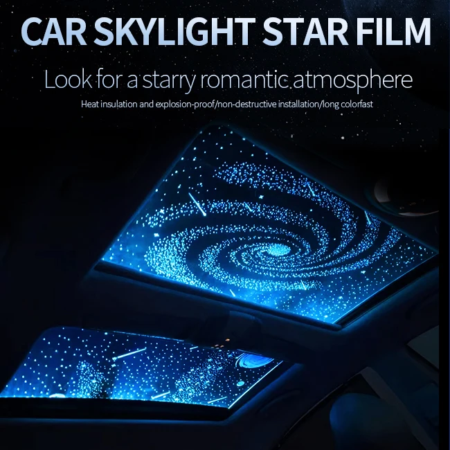 Автозапчасти Mingao декоративная Солнцезащитная панорамная Звездная пленка