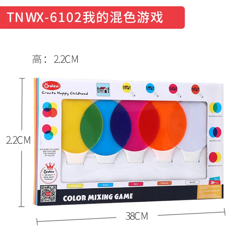 6pcs Coloring Learning Board Baby Montessori Education Painting Game Drawing Toy