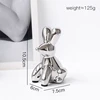 Lapin Ballon Argent 903-3