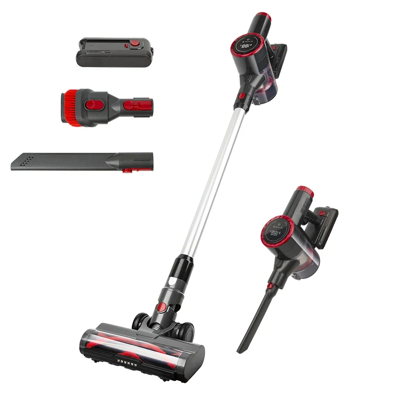 E24s Bldc Soundless Dry Vacuum Cleaner Household Wireless High Power