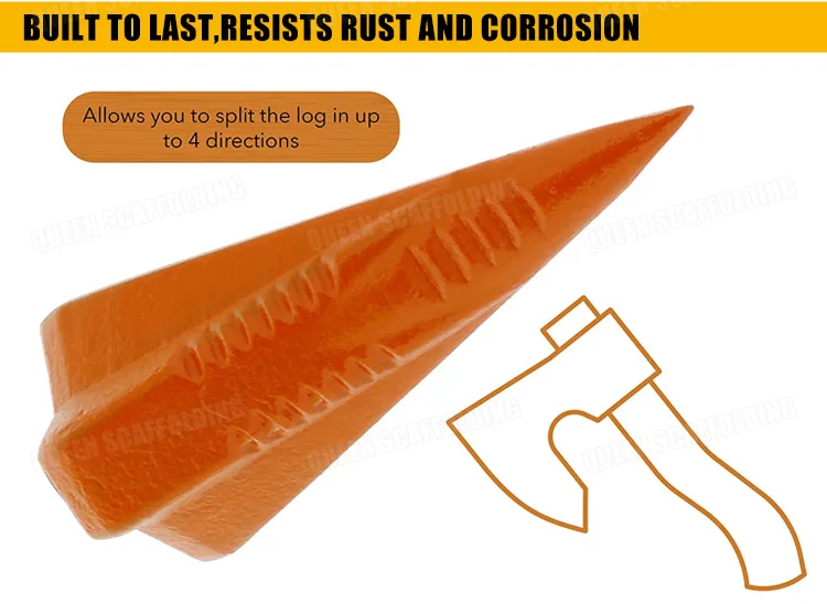 China Professional Supply Grenade Wedge Log Splitting Grenade Wood