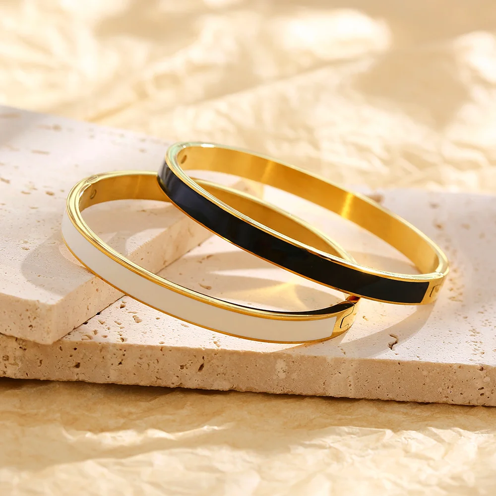 Shop High Quality Fashion for Women 18K Gold Plated Bangle Bracelet