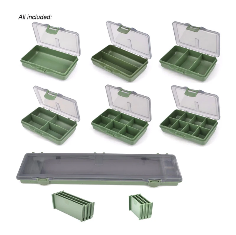 Mikado Carp Set 1 Tackle Box Green