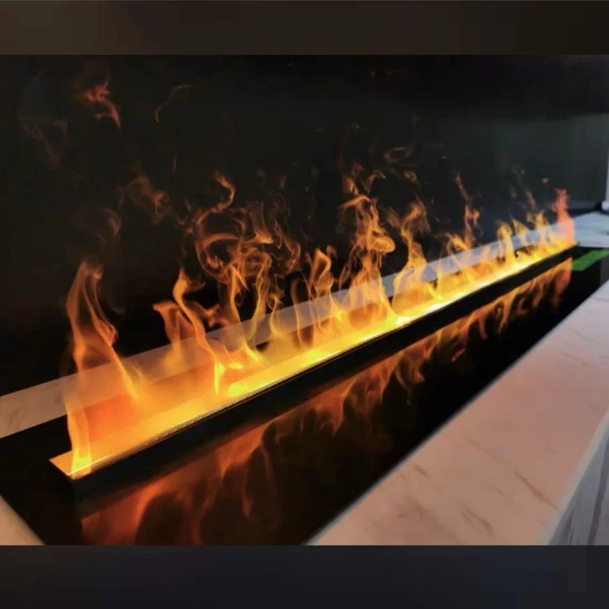 High quality multi color water vapor 3D steam indoor humidifier electric fireplace stoves insert with led light  3102428