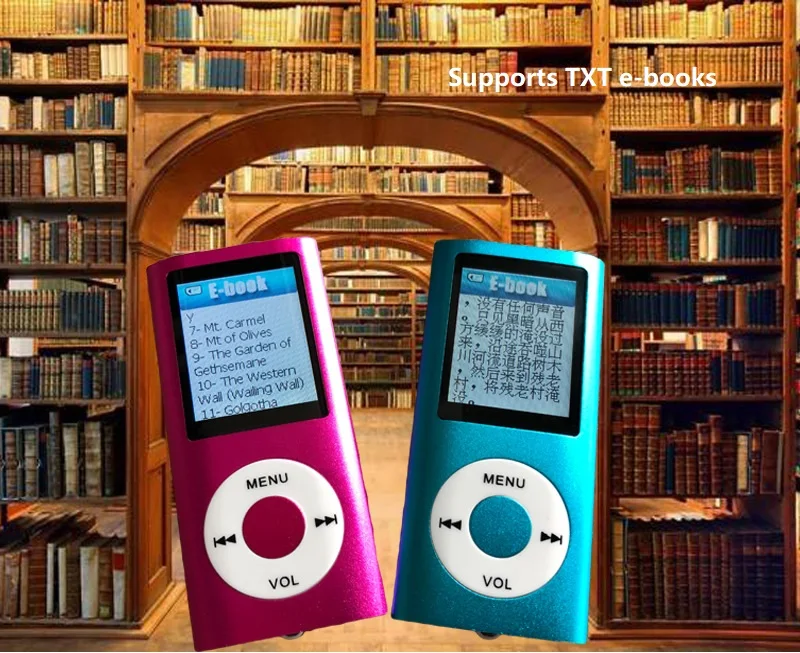 MX-890 Classic Mp4 Player with 1.8-inch High-definition Screen Video Mp3 Player E-book Student Walkman FM RADIO Sound Recording