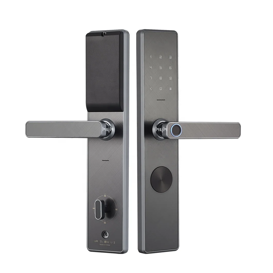 smart chip card smart household fingerprint door lock for