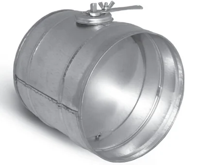 Metal Air Duct Volume Round Damper Quadrant for HVAC Accessories