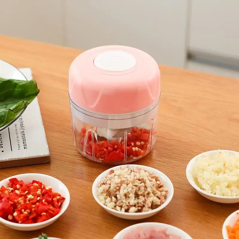 Buy Wholesale China 4 In 1 Kitchen Electric Mini Food Chopper Wireless  Mincer Vegetable Meat Chopper Food Processor & Electric Mini Food Chopper  at USD 6.57