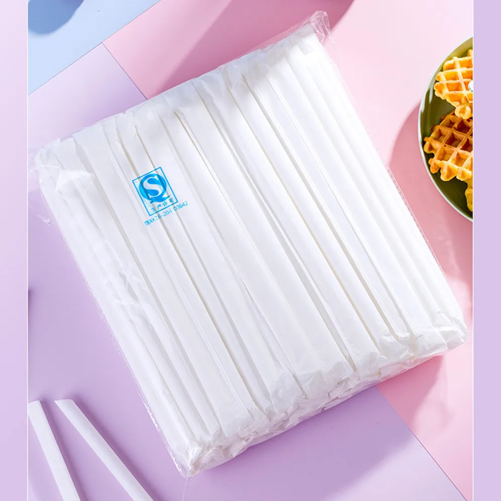 Biodegradable Straw Pla Corn Paper Packaging Compostable Straws