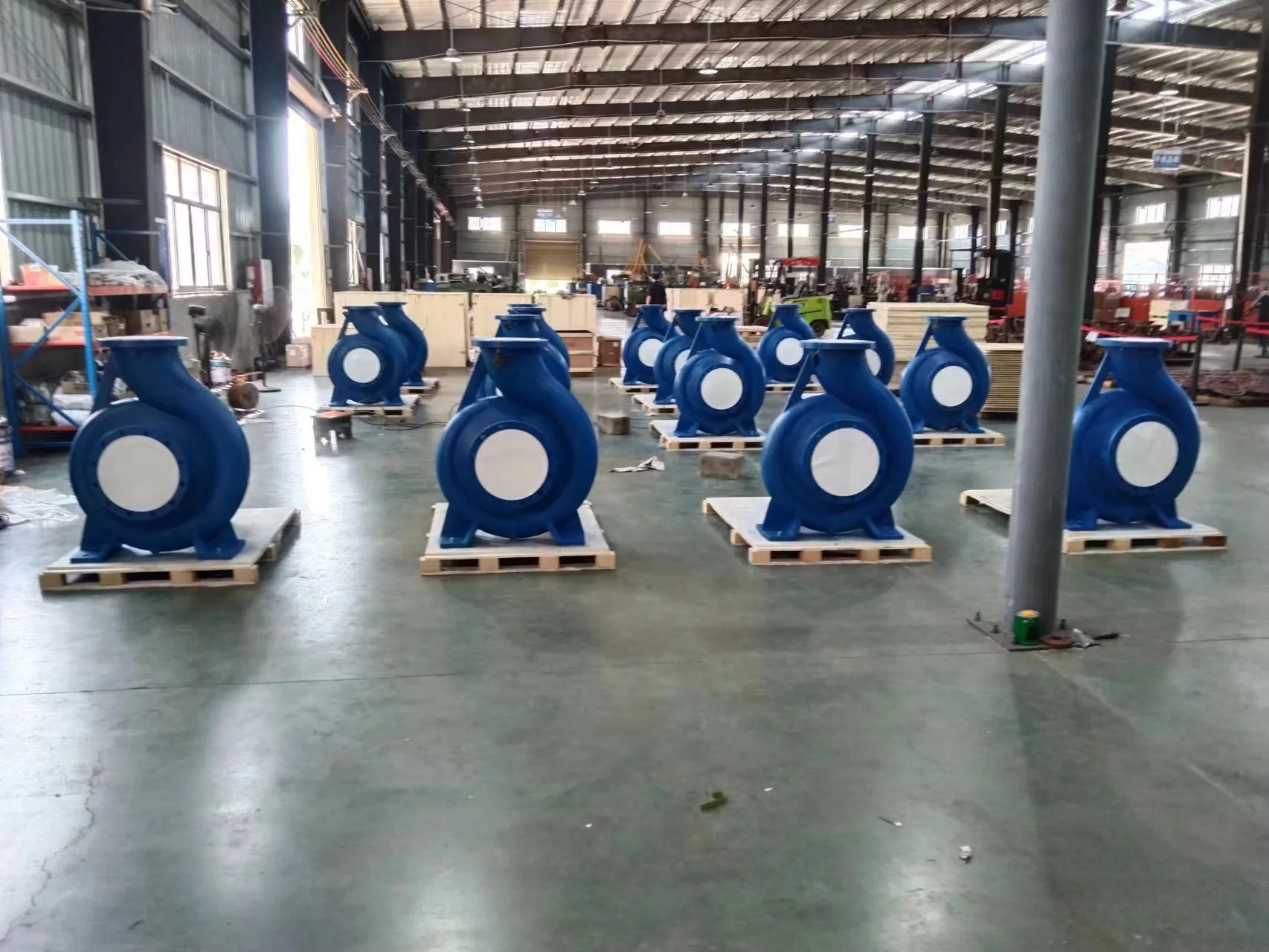 EN733 End Suction Centrifugal Water Pump 100m3/h to 200m3/h Capacity with 20m-45m Pump Head for Clean Water Transportation