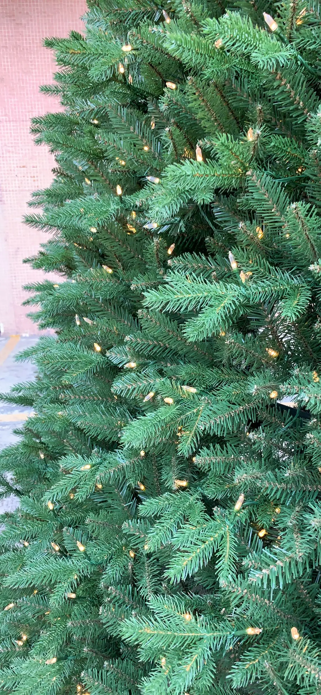 2022 Riesiger Weihnachtsbaum 5 Meter Baum Anpassbare Gre Vollstndig aus  PVC Knstlicher Weihnachtsbaum